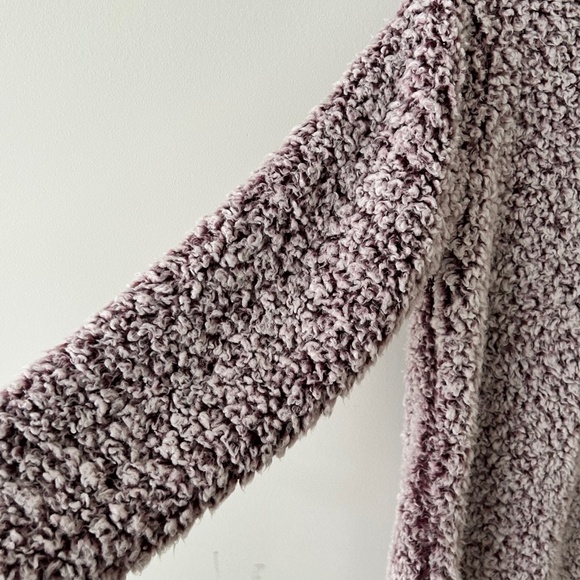 Secret Treasures Plush Sherpa Robe - Lavender - Picture 11 of 16